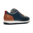 Duca Del Cosma Men's Camelot Golf Shoes - Navy/Cognac/Red