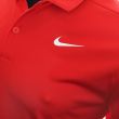 Nike Men's Dri-Fit Victory Solid Golf Shirt - University Red/White