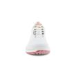 Ecco Women's Biom H4 Laced Golf Shoes - White/Silver Pink