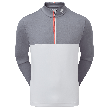 Footjoy Men's Cblck Cout Golf Jacket - Graphite/White
