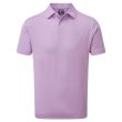 Footjoy Men's ProDry Performance Pique Golf Shirt - Lavender