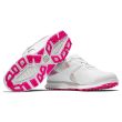 Footjoy Women's Pro/SL Boa Golf Shoes - White/Silver/Rose