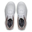 Footjoy Women's Pro/SL Golf Shoes - White/Rose Gold