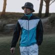 Galvin Green Men's Armstrong Golf Full Zip Jacket - Navy/Aqua/White