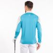 Galvin Green Men's Daxton Golf Jacket - Aqua/Cool Grey/White