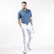 Galvin Green Men's Mauro Ventil8+ Golf Polo - Blue/White