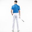 Galvin Green Men's Maverick Ventil8+ Golf Polo - Blue/White