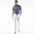 Galvin Green Men's Mark Ventil8+ Golf Polo - Blue/White