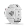 Garmin Approach S42 - Polished Silver With White Band