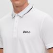 Hugo Boss Men's Paddy Pro Golf Polo - White