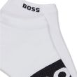 Hugo Boss Men's 2-Pack AS Logo Golf Socks - White
