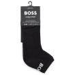 Hugo Boss Men's 2-Pack AS Sport Golf Socks - Black
