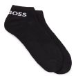 Hugo Boss Men's 2-Pack AS Sport Golf Socks - Black