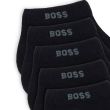 Hugo Boss Men's 5-Pack AS Uni Golf Socks - Black