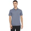 Jack Nicklaus Men's Solid Golf Polo - Silver Moon