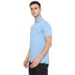 Jack Nicklaus Men's Tonal Two Color Solid Golf Polo - Silver Lake