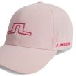 J. Lindeberg Men's Caden Golf Cap - OSFA - Powdered Pink
