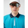 J.Lindeberg Men's Brayden Regular Fit Golf Polo - Enamel Blue