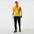 J.Lindeberg Men's Lowell Slim Fit Golf Polo - Russet Orange