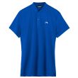 J.Lindeberg Men's Bode Regular Fit Golf Polo - Lapis Blue