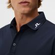 J.Lindeberg Men's KV Regular Fit Golf Polo - JL Navy