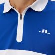 J.Lindeberg Men's Kohen Reg Fit Golf Polo - Sodalite Blue