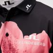 J.Lindeberg Men's Tour Tech Golf Polo - Azalea
