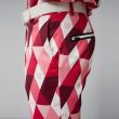 J.Lindeberg X Robbie Williams Men's Printed Argyle Golf Shorts - RW White Argyle