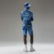 J.Lindeberg Men's Eloy Print Golf Shorts - Hibiscus Blue