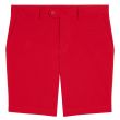 J.Lindeberg Men's Vent Tight Golf Shorts - Fiery Red