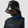 J.Lindeberg Women's Page Golf Bucket Hat - Black - SS22