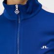 J.Lindeberg Women's Winona Mid Layer Full Zip Golf Jacket - Sodalite Blue