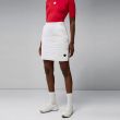 J.Lindeberg Women's Carrie Padded Golf Skirt - White