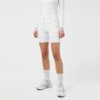 J.Lindeberg Women's Gwen Long Golf Shorts - White