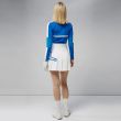J.Lindeberg Women's Naomi Golf Skirt - White/Blue