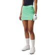 J.Lindeberg Women's Amelie Mid Golf Skirt - Jade Cream