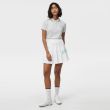 J.Lindeberg Women's Naomi Golf Skirt - White/Green