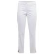 J.Lindeberg Women's Lei Side Stripe Golf Pants - White