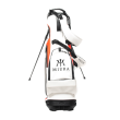 Miura VLX Golf Stand Bag - Black/Red