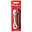 Masters Golf Wax Shoe Laces - White