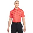 Nike Men's Dri-Fit Vapor Graphic Golf Polo - Track Red/Black