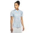 Nike Women's Dri-FIT Victory Printed Golf Polo - Laser Blue