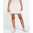 Nike Women's Dri-Fit UV Victory 43cm Printed Golf Skirt - White/Sunset Haze/Laser Crimson