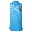 Nike Women's Dri-Fit Fairway Sleeveless Print Golf Polo - Blue