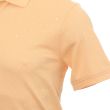 Nike Golf Space Dot Slim Fit Polo Shirt - Orange Chalk
