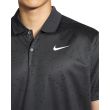 Nike Men's Dri-FIT Victory Printed Golf Polo - Dark Smoke Grey/White