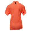 Nike Men's Dri-Fit ADV Tiger Woods Golf Polo - Crimson Bliss/Turf Orange/Black