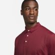Nike Men's Dri-FIT Player Micro Golf Polo - Pomegranate/Brushed Silver