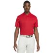 Nike Men's Dri-Fit Victory Solid Golf Polo - University Red/White