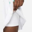 Nike Women's Club Dri-Fit Long Printed Golf Skirt - White/Obsidian